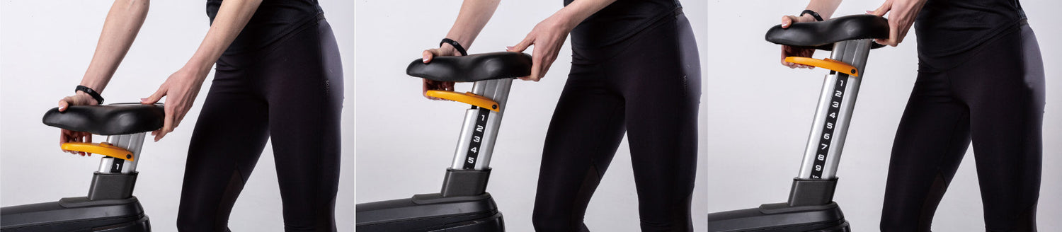 Ergometer mit LED-Konsole Evolve UB 056X
