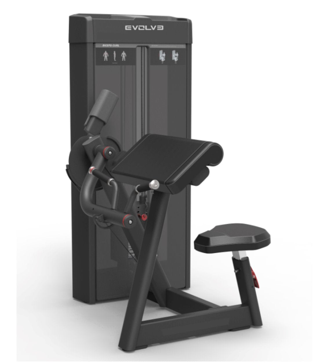 Fitnessgerät für Bizeps (Curl) Evolve Prime Serie