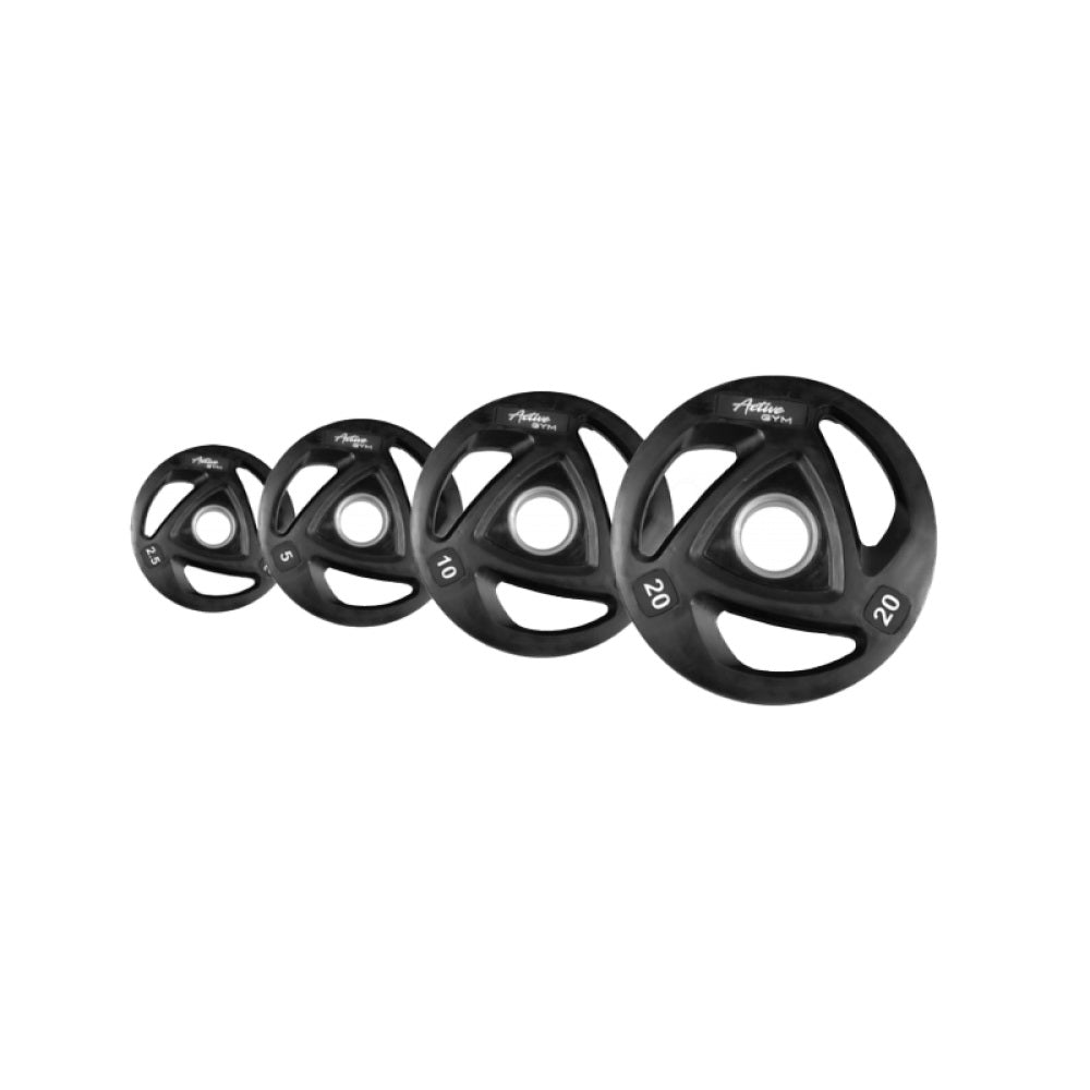 Hantelscheibe Eisen/Gummi Active Gym USA